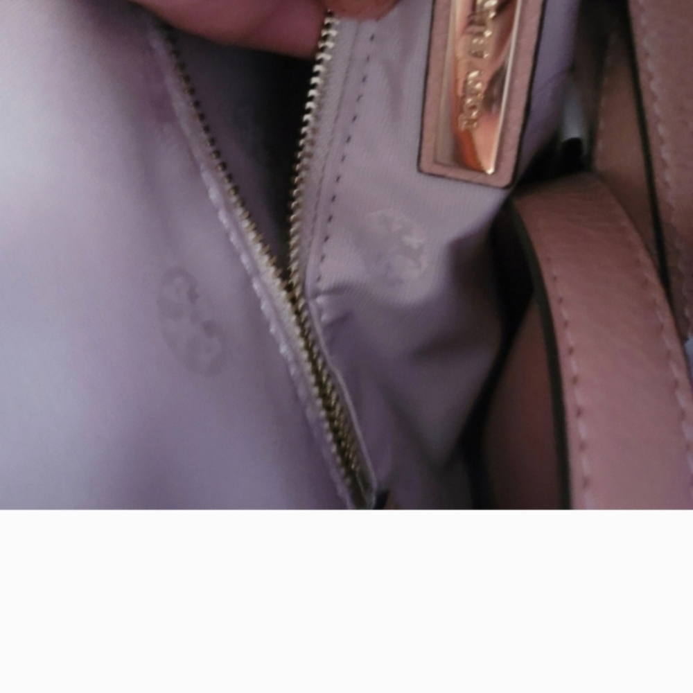 Tory Burch Pink Leather Handbag - Picture 6 of 8